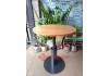 Image of Bàn tròn cafe decor mặt gỗ BSK40