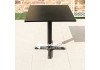 Image of Bàn vuông cafe thép carbon sân vườn ngoài trời BSV27