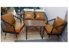 Image of Bộ bàn ghế sofa sắt nệm cho quán cafe 114