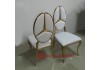 Image of Ghế ăn tân cổ điển, ghế nhà hàng tiệc cưới mạ vàng sang trọng GLM164