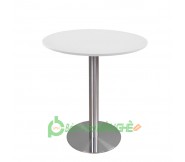 Bàn ăn tròn chân trụ 80cm BLM22B