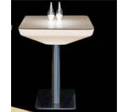 Bàn Nhựa Cafe Phát Sáng, Bàn Nhựa Led Quầy Bar BLM29