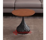 Bàn sofa, bàn tab decor sofa mặt gỗ MDF phủ veneer nâu BM08