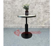 Bàn tròn cafe decor mặt gạch BSK38