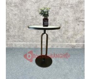 Bàn tròn cafe decor mặt gạch BSK39