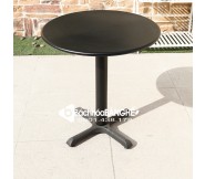 Bàn tròn cafe thép carbon sân vườn ngoài trời BSV26