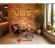 Bộ bàn ghế cafe vintage