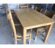 Bộ bàn ghế phòng ăn Cabin 4 ghế BA17