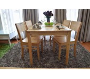 Bộ bàn ghế phòng ăn Cherry 4 ghế BA14