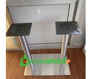 Chân bàn inox đôi CLM4