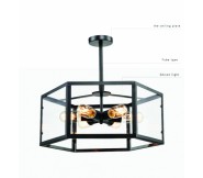 Đèn thả khối vintage DT35