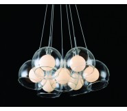 Đèn thả thủy tinh nghệ thuật vintage 7 bóng DT25