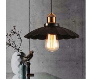 Đèn thả trần chao hoa vintage 129