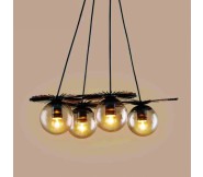 Đèn thả trần nghệ thuật 4 bóng tròn vintage DT51/4