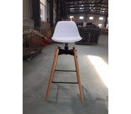 Ghế bar Eames mặt đệm chân xoay GLM39