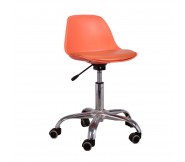 Ghế nệm chân xoay bánh xe GLM05D