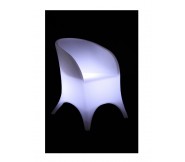 Ghế Nhựa Cafe Phát Sáng, Ghế Nhựa Led Quầy Bar GLM109