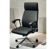 Ghế xoay văn phòng bọc da tựa lưng cao có kê đầu VSH01
