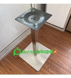 Chân bàn inox trụ vuông CLM3