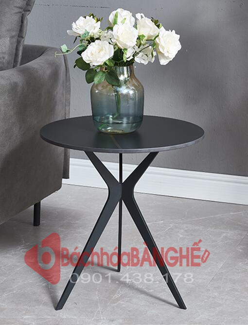 Bàn decor, bàn tab decor sofa mặt đá BM18