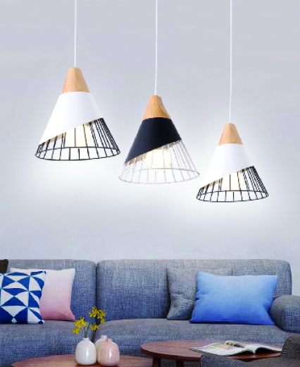 Đèn thả bàn ăn hình nón hiện đại DT24/1