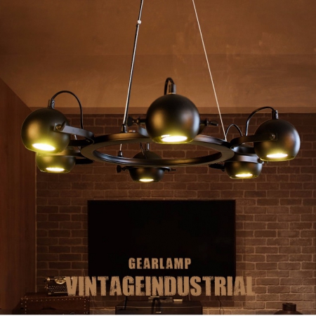 Đèn thả vòng tròn cổ điển vintage DT43