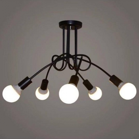 Đèn thả trần vintage nghệ thuật 5 bóng 148/5
