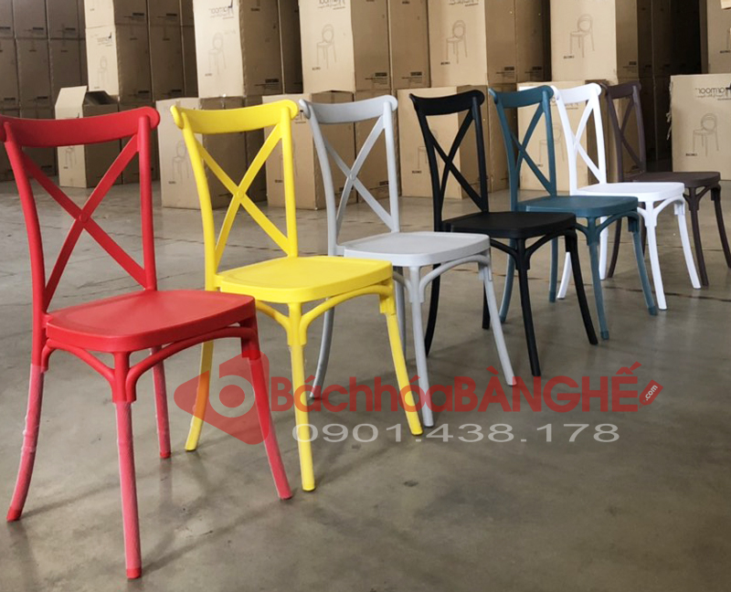 Ghế nhựa cafe nhà hàng GST25