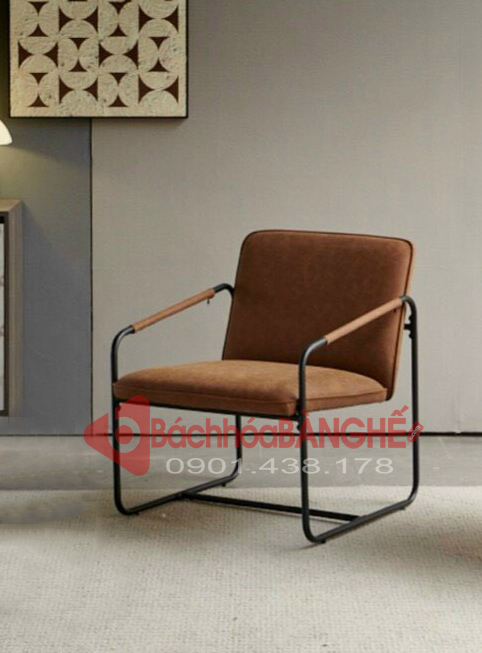 Ghế sofa đơn da thư giãn đọc sách tiếp khách GM07